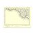 Authentic reproduction of Ordnance Survey map of Kingsbridge 1896-1904 with a yellow tint background