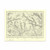 Authentic reproduction of Ordnance Survey map of Ponypridd 1896-1904 with a yellow tint background