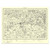 Authentic reproduction of Ordnance Survey map of Basingstoke 1896-1904 with a yellow tint background