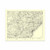 Authentic reproduction of Ordnance Survey map of Kinross 1896-1904 with a yellow tint background