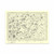 Authentic reproduction of Ordnance Survey map of Kettering 1896-1904 with a yellow tint background