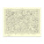 Authentic reproduction of Ordnance Survey map of Wellington 1896-1904 with a yellow tint background