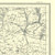 Close up of Authentic reproduction of Ordnance Survey map of Pickering 1896-1904 with a yellow tint background