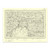 Authentic reproduction of Ordnance Survey map of Okehampton 1896-1904 with a yellow tint background