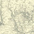 Close up of Authentic reproduction of Ordnance Survey map of Builth Wells 1896-1904 with a yellow tint background