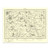Authentic reproduction of Ordnance Survey map of Redditch 1896-1904 with a yellow tint background