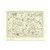 Authentic reproduction of Ordnance Survey map of Swaffham 1896-1904 with a yellow tint background