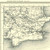 Close up of Authentic reproduction of Ordnance Survey map of Cambridge 1896-1904 with a yellow tint background
