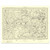 Authentic reproduction of Ordnance Survey map of Knighton 1896-1904 with a yellow tint background