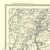 Close up of authentic reproduction of Ordnance Survey map of Church Stretton 1896-1904 with a yellow tint background