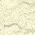 Close up of authentic reproduction of Ordnance Survey map of Lochcarron 1896-1904 with a yellow tint background