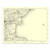 Authentic reproduction of Ordnance Survey map of Arbroath 1896-1904 with a yellow tint background
