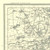 Close up of authentic reproduction of Ordnance Survey map of Thetford 1896-1904 with a yellow tint background