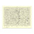 Authentic reproduction of Ordnance Survey map of Tiverton 1896-1904 with a yellow tint background