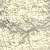 Close up of Authentic reproduction of Ordnance Survey map of Chelmsford 1896-1904 with a yellow tint background