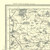 Close up of authentic reproduction of Ordnance Survey map of Towcester 1896-1904 with a yellow tint background