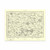 Authentic reproduction of Ordnance Survey map of Towcester 1896-1904 with a yellow tint background
