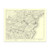 Authentic reproduction of Ordnance Survey map of Forfar 1896-1904 with a yellow tint background