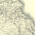 Close  up of Authentic reproduction of Ordnance Survey map of Scalby 1896-1904 with a yellow tint background