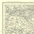 Close up of authentic reproduction of Ordnance Survey map of Droitwich 1896-1904 with a yellow tint background