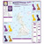 Full reverse side of the map of Great Britain of Great Britain on theMarvellous Maps Great British Literature Map