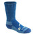 Bridgedale Junior Hike All Season Merino Comfort Boot Junior Socks in Storm blue displayed against a white background