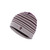 Moonlight Beanie by Black Diamond in Purple Haze with grey and purple stripes and embroidered logo