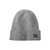 Light grey Pewter Muesli Beanie by Outdoor Research with dark speckled knit and grey logo