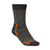 Bridgedale Men's Explorer Heavy Weight Merino Comfort Boot Socks in Anthracite grey displayed against a white background