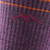 Close up of the grip on the Women's Hiker Boot Midweight Socks by Darn Tough in Plum purple and orange