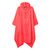 Mac in a Sac Origin 2 Adult Neon Watermelon Poncho front view  with central pocket and snap buttons displayed on a white studio background