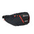 Montane Trailblazer 3 Waist Pack in Black side view showing the waist strap and front pocket with logo and zip pockets