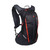 Montane Trailblazer 18 Daypack in black an angled front view showing the front pockets, straps and printed logo