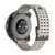 Suunto Vertical Titanium Solar Sand GPS Watch back angled view showing the buckle