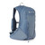 Montane Trailblazer 18 Backpack in Stone Blue an angled front view showing the front pockets, straps and printed logo