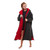 Person standing wearing the Red Paddle Co Pro Change EVO Grey Long Sleeve Outdoor Robe unzipped facing forward