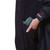 Close up of the internal pocket on Red Paddle Co Pro Change EVO Stealth Black Long Sleeve Outdoor Robe