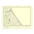 Authentic reproduction of Ordnance Survey map of Hornsea 1896-1904 with a yellow tint background