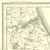 Close up of authentic reproduction of Ordnance Survey map of Hornsea 1896-1904 with a yellow tint background