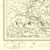 Close up of authentic reproduction of Ordnance Survey map of Rothbury 1896-1904 with a yellow tint background