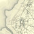Close up of Authentic reproduction of Ordnance Survey map of Formby 1896-1904 with a yellow tint background