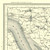 Close up of authentic reproduction of Ordnance Survey map of Patrington 1896-1904 with a yellow tint background
