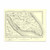 Authentic reproduction of Ordnance Survey map of Patrington 1896-1904 with a yellow tint background