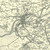 Close up of authentic reproduction of Ordnance Survey map of Runcorn 1896-1904 with a yellow tint background