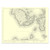 Authentic reproduction of Ordnance Survey map of Hoy 1896-1904 with a yellow tint background
