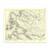Authentic reproduction of Ordnance Survey map of Ullapool 1896-1904 with a yellow tint background