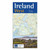 Blue front cover of map of Ireland West: OSI Holiday map.