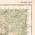 Close up of Reproduction Peak District vintage map flat view