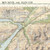 Close up Reproduction Ben Nevis vintage map flat view