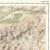 Close up Reproduction Ben Nevis vintage map flat view